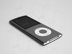 mp3音乐播放器 ipod C4D模型下载