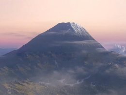 雪山景观风光C4D模型Realistic Landscapes - Cinema 4D Scene files. Includes all textures