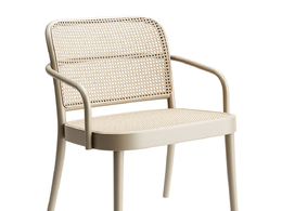 休闲扶手椅舒适座椅（Ton品牌）3D模型素材下载Lounge Armchair by Ton