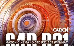 MAXON Cinema 4D C4D R21.107 Win/Mac 中文版/英文版/解锁版