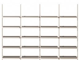Molteni&C赫克托模块化书柜3D模型素材下载Hector Modular Bookcase by Molteni&C