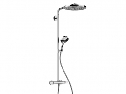 汉斯格雅Select S300系列恒温花洒3D模型素材下载Raindance Select S Shower 300 Therm