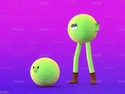 C4D卡通人物角色动画（含工程文件）Character Animationin Cinema 4D