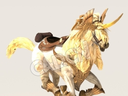 C4D独角兽模型（包含骨骼绑定动画) Unicorn 3D Model