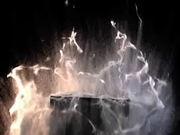 C4D使用Effex2.0特效插件制作的流体动画工程 Effex2.0 spray test