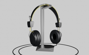 头戴耳机C4D模型 headphones