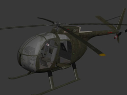 美国OH-6型直升机OH-6