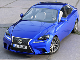 雷克萨斯IS轿车C4D模型 Lexus IS F Sport 2016 3D Model