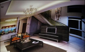 复式客厅3D模型（MAX）Duplex Living Room