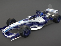 RC赛car专业赛道汽车C4D模型