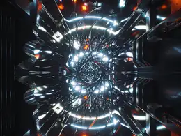 C4D实用工程第582季：发光金属隧道穿梭动画C4D工程 C4D Project[Cinema4D - Octane]