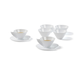 茶具茶杯托盘C4D模型下载