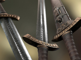 科幻刀剑游戏3D模型 Cubebrush – Sci-fi Swords Pack 1