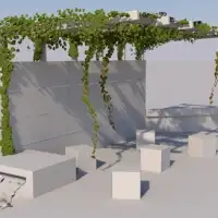 C4D视频教程：创建一个藤蔓缠绕的凉亭