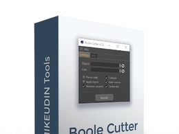 C4D布尔切割器插件 Boole Cutter