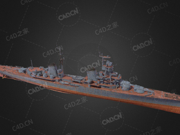 海军基洛夫级巡洋舰俄罗斯海军大型核动力巡洋舰C4D模型下载Kirov 3d model