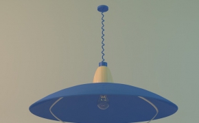 吊灯 天花灯C4D模型 ceiling light