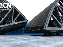 C4D汽车背景 汽车环境 汽车场景模型 创意场景渲染模型 Automobile environment