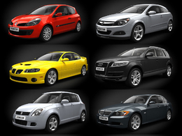 10辆不错的轿车3d模型 Evermotion - HDModels Cars. Vol. 1 full