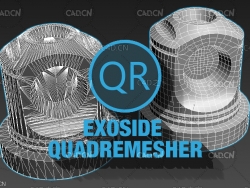 C4D四边形网格自动化工具MAC修复版 QuadRemesher 1.0.1