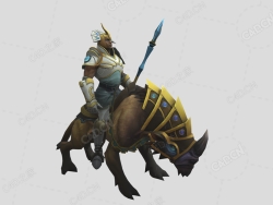 骑怪兽的战士 chen-dota-2-rigged