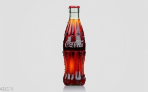 可口可乐饮料C4D模型 Coca-Cola beverage