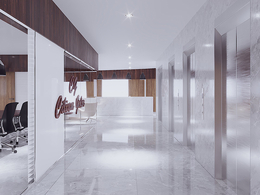 现代办公场所会议室室内场景C4D模型，采用Vray渲染器，含贴图材质，设计简约大方适合各类展示