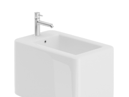 拖布池陶瓷拖把池C4D模型