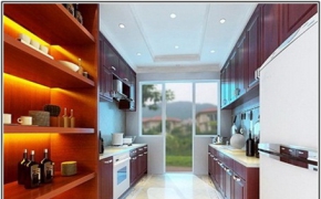 厨房3D模型 Modern European Style Kitchen