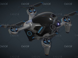C4D大疆无人机DJI FVP