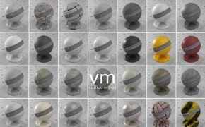 Vray材质贴图合集 ASGVIS – VRay Materials