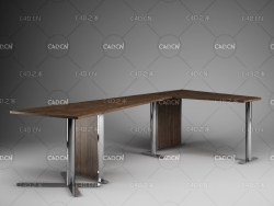 转角办公桌 Office desk