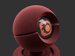 C4D CORONA红色布料材质 corona fabric red