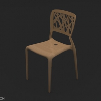 椅子C4D模型 chair 3D model