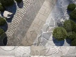 20组人行道地面地砖路面贴图素材 VizPeople – Pavement Textures V1