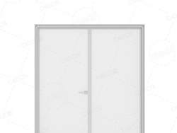 两块玻璃磨砂玻璃门玻璃门会议室门厨房门双开门