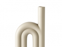 大号绳纹花瓶陶瓷装饰花瓶3D模型素材下载Rope Large Vase by DBKD
