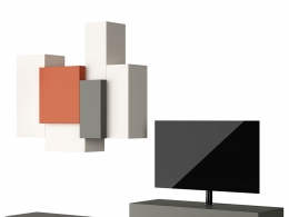 C49壁挂式组合柜收纳柜3D模型素材下载Livitalia Wall Unit C49 by Livarea