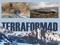 C4D山峰高山地形生成插件 Terraform4D v1.0.3-5 For Cinema 4D R23 Win