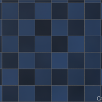 蓝色方格瓷砖：tiles 01