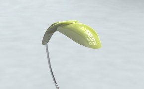 时尚小台灯C4D模型