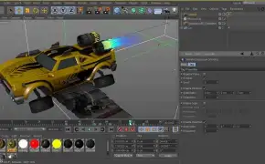 c4d导弹弹道冲击特效合成教程