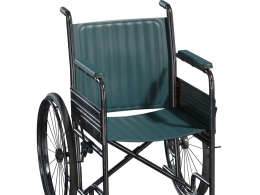 医用轮椅三维模型高精度医疗器械辅助设备C4D/Blender/OBJ模型含贴图材质下载Wheelchair