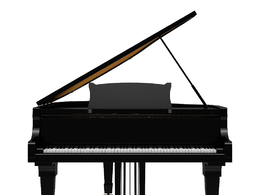 三脚钢琴C4D模型 Piano