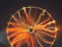 C4D X-Particles万向旋转风火轮创意工程 ERDRITCH ROTARY