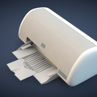 76个家用电器C4D模型合集（打印机、电话、传真、音响、电脑、DVD、电视）