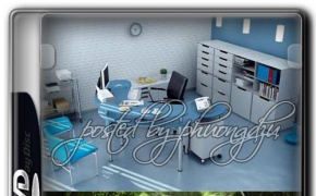 办公家具3D模型合集 Evermotion Archmodels Vol 08