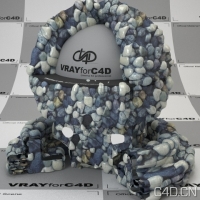 vray for c4d材质：Stones 2