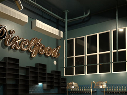 中餐厅场景C4D模型 Restaurant Scene