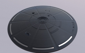 UFO飞船C4D模型 U.F.O. 3d model